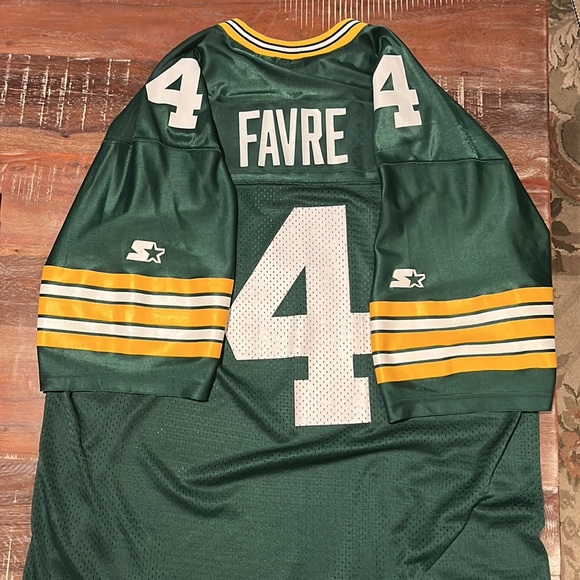Starter Brett Favre 4 authentic jersey Green Bay Packers - Picture 6 of 6